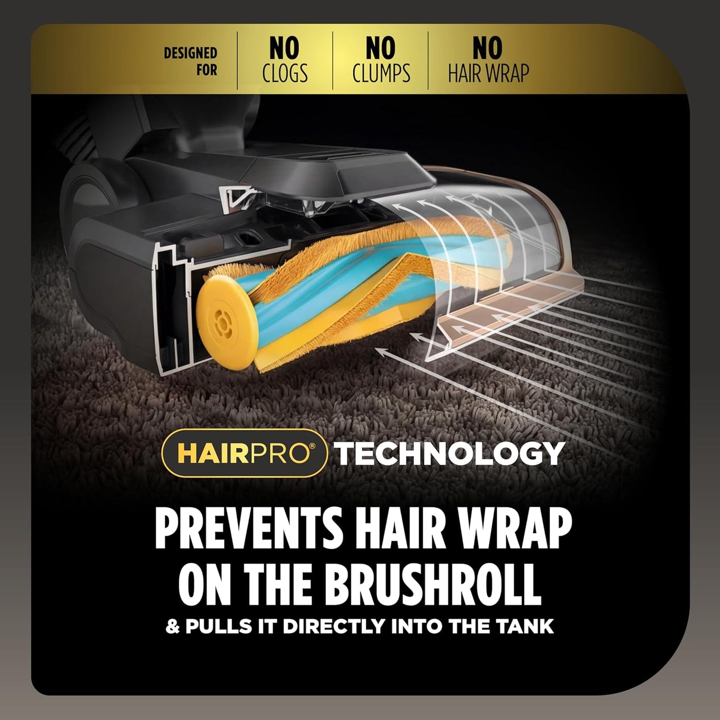Shark Carpetxpert Hairpro | Upright Carpet, Area Rug & Upholstery Cleaner | Stainstriker Handheld Tough Stain Remover & Onboard Self Clean | Pet Hair Pickup & Odor Removal | 5 Tools | Navy | EX304