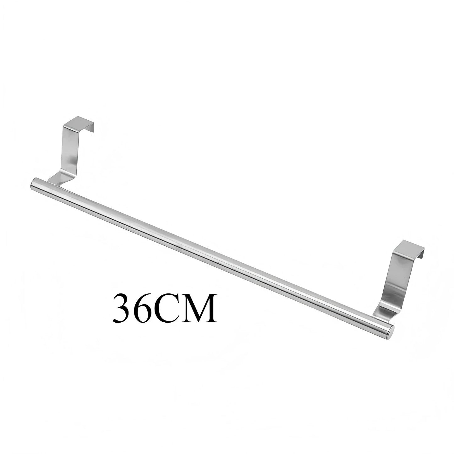 Transform Your Bathroom with Our Stylish Over Cabinet Stainless Steel Towel Rack – No Tools Needed!