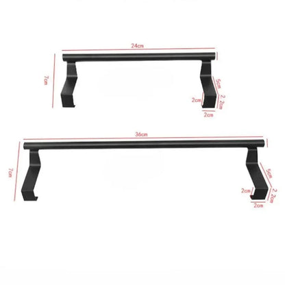 Transform Your Bathroom with Our Stylish Over Cabinet Stainless Steel Towel Rack – No Tools Needed!