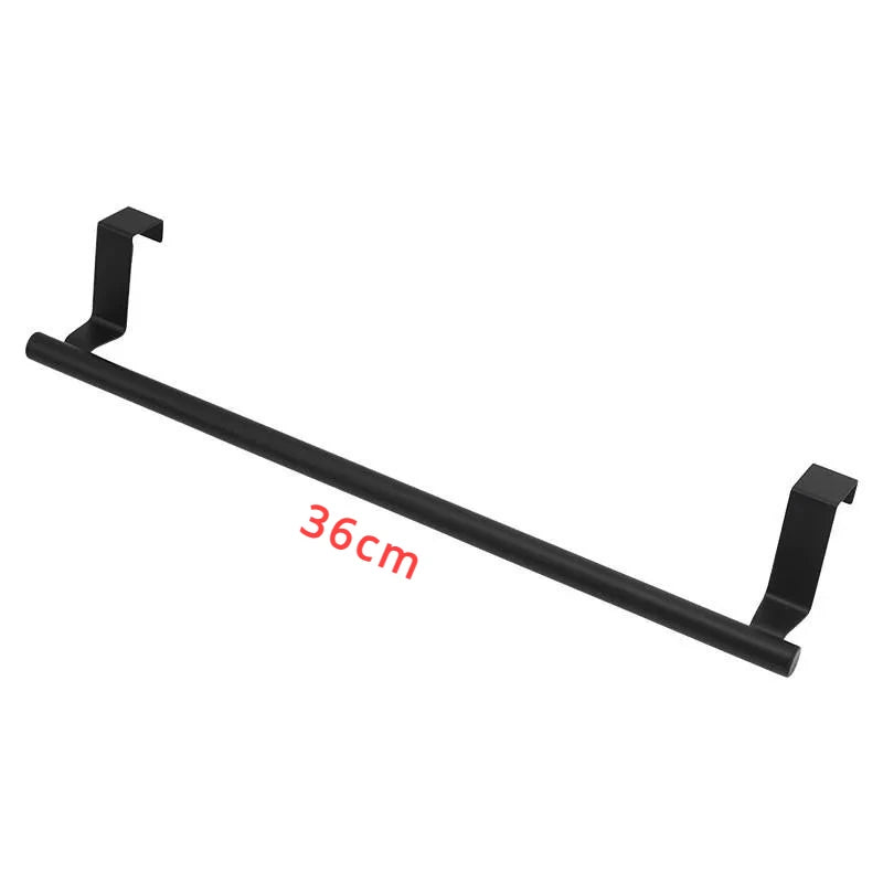 Transform Your Bathroom with Our Stylish Over Cabinet Stainless Steel Towel Rack – No Tools Needed!